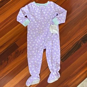 Toddler girl fleece pajama